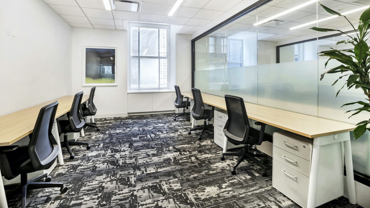 Private offices and suites gives teams a place of their own within the larger communal workplace.