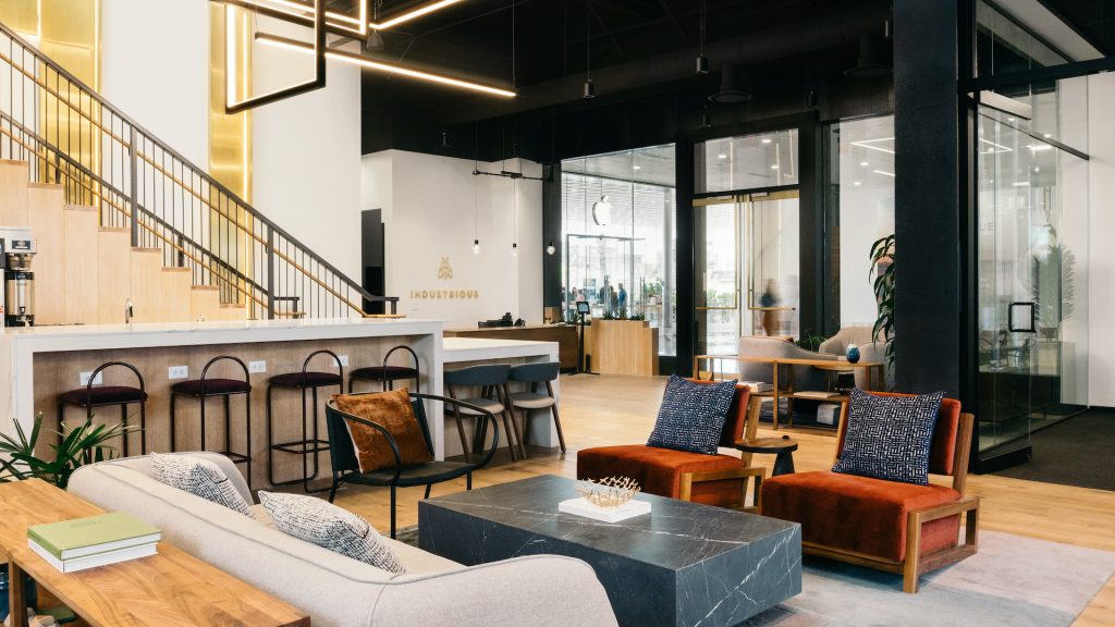 Members of Industrious Fashion Square share why flexible office space was right for them.||||