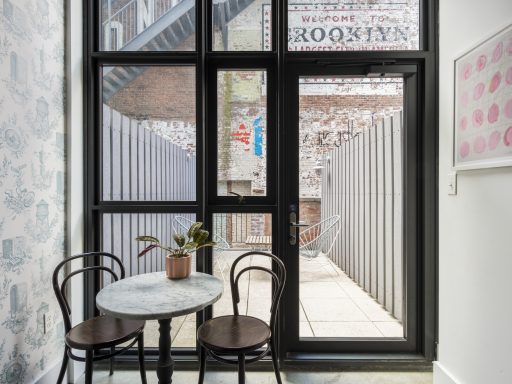 Offices at Work From Here by Industrious at Wythe Hotel come with private outdoor space.