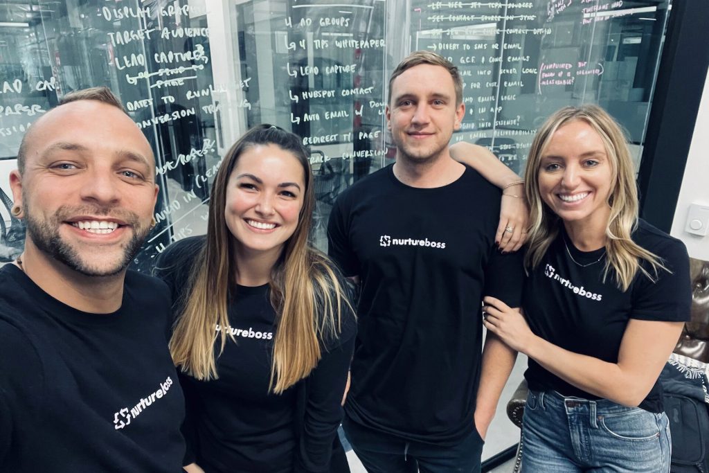 Nurture Boss helps brands create better customer experiences. (Team Selfie)