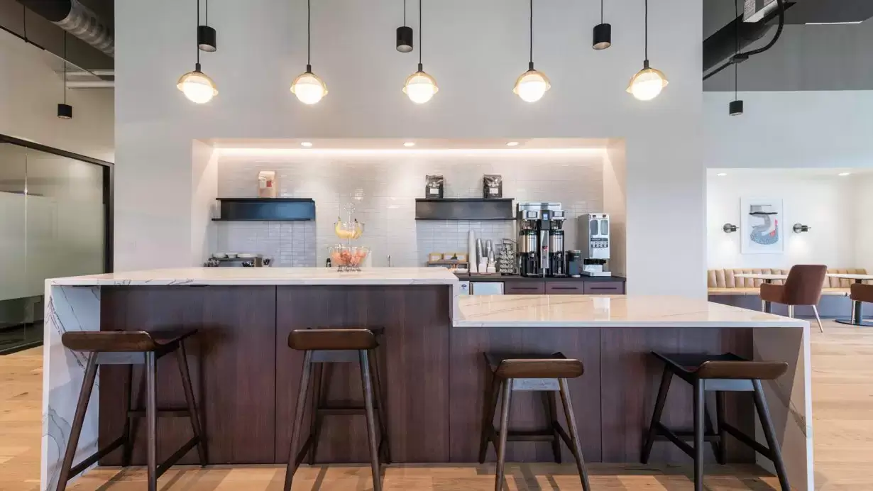 Coworking, Shared, and Private Office Space - Cafe